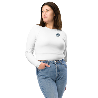 Langarm Crop Top für Damen