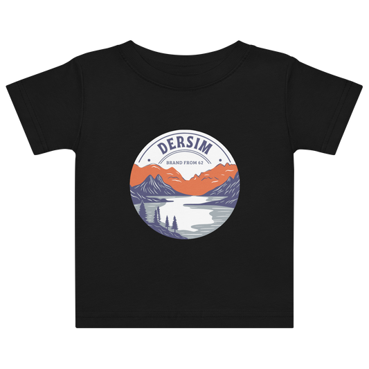 Baby-Jersey-T-Shirt von Dersimstore in Schwarz, Vorderansicht