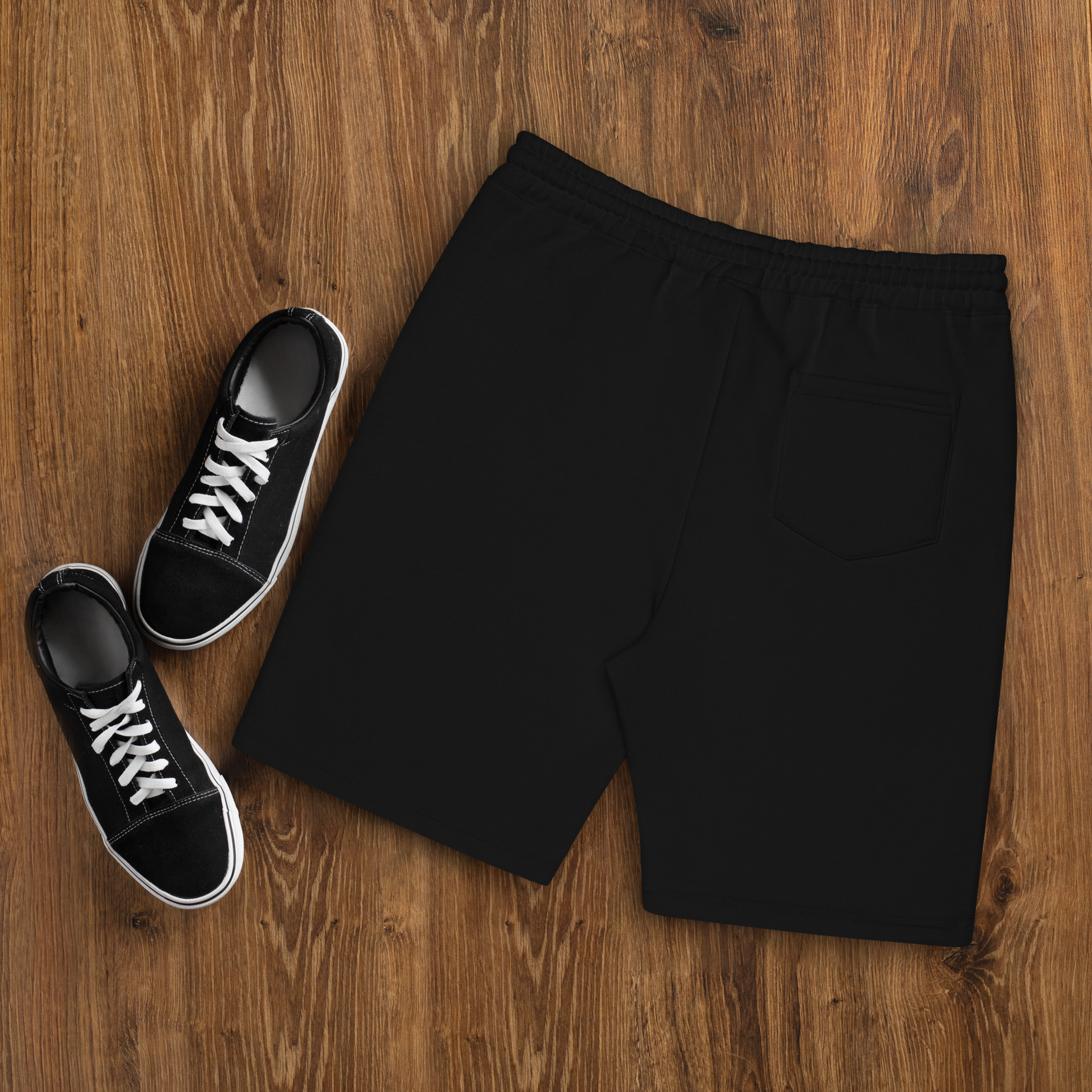 Sweatshorts schwarz hinterseite
