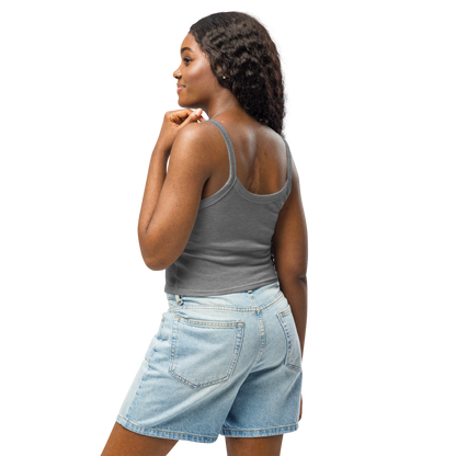 Damen Tanktop mit feiner Rippstruktur