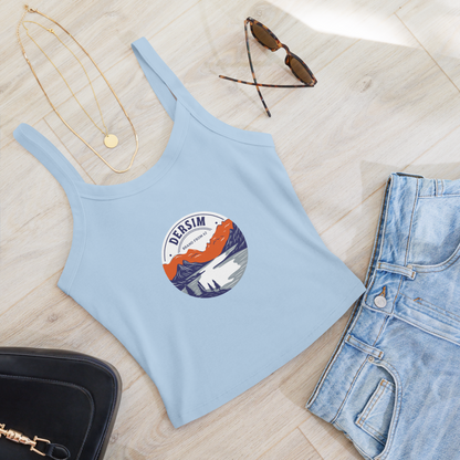 Damen Tanktop mit feiner Rippstruktur