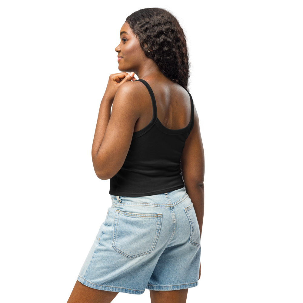 Damen Tanktop mit feiner Rippstruktur