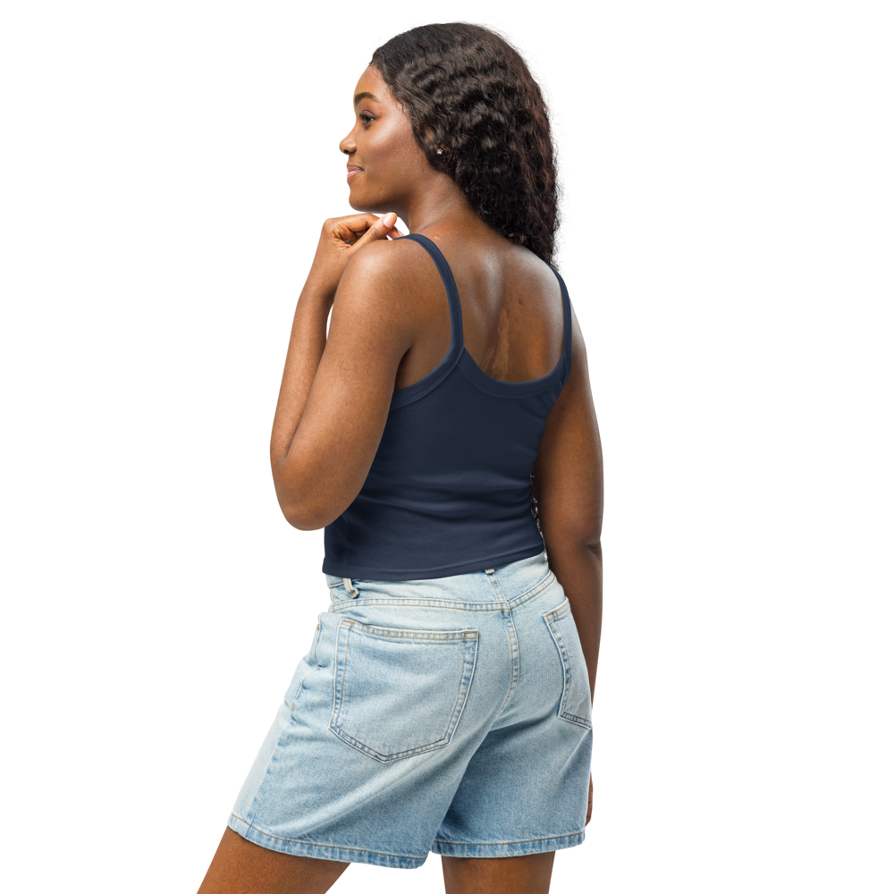 Damen Tanktop mit feiner Rippstruktur