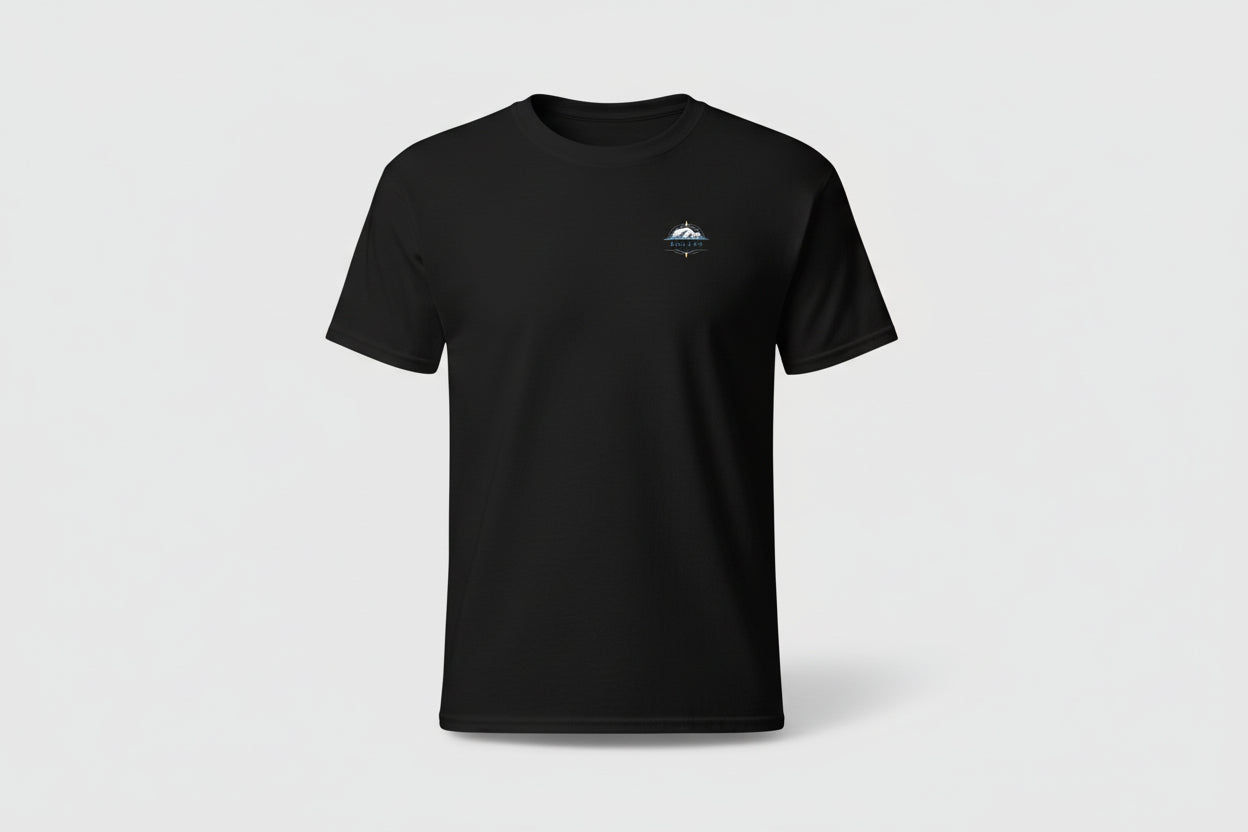 Shirt kurzärmlig Jugendliche schwarz